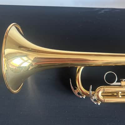 Yamaha YTR-2330 Standard Trumpet 2010s - Lacquered Brass image 7