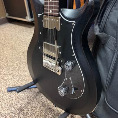 PRS S2 Standard 24 Satin with Pattern Thin Neck Profile 2023 Charcoal image 2