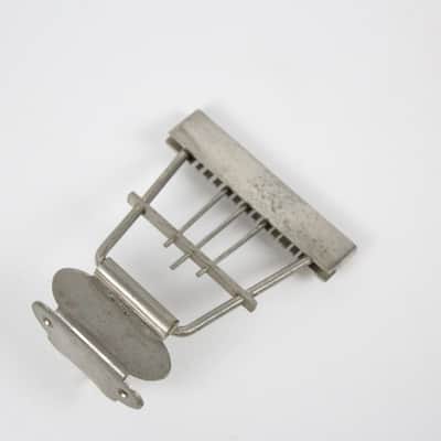 1950-1960's Vintage Hofner 12-String Trapeze Tailpiece Nickel All Original image 2