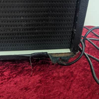 Vintage 1970s Acoustic Control Corp Model 230 Head & 403 4x12 Cab Stack w/ Original Cover imagen 20
