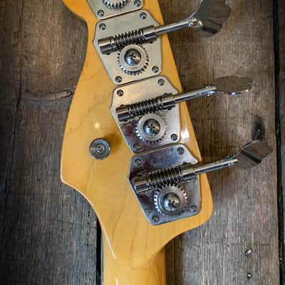 2011 Fender American Vintage '57' Precision Bass in Sunburst finish & case image 13