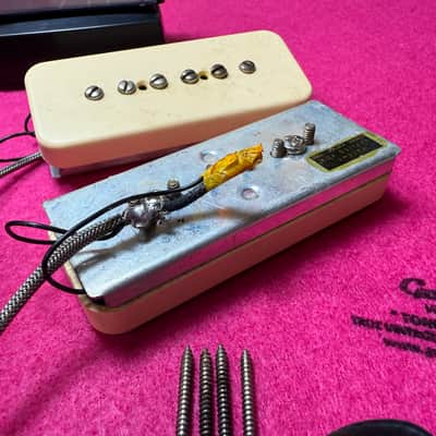 General Vintage Tone NOS Wire Ltd. "Mis 50's LTD" P90 Soapbar Pickup Set – CAB Cream Covers image 9