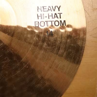 Paiste 14" 404 Hi Hat Cymbal Bottom image 4