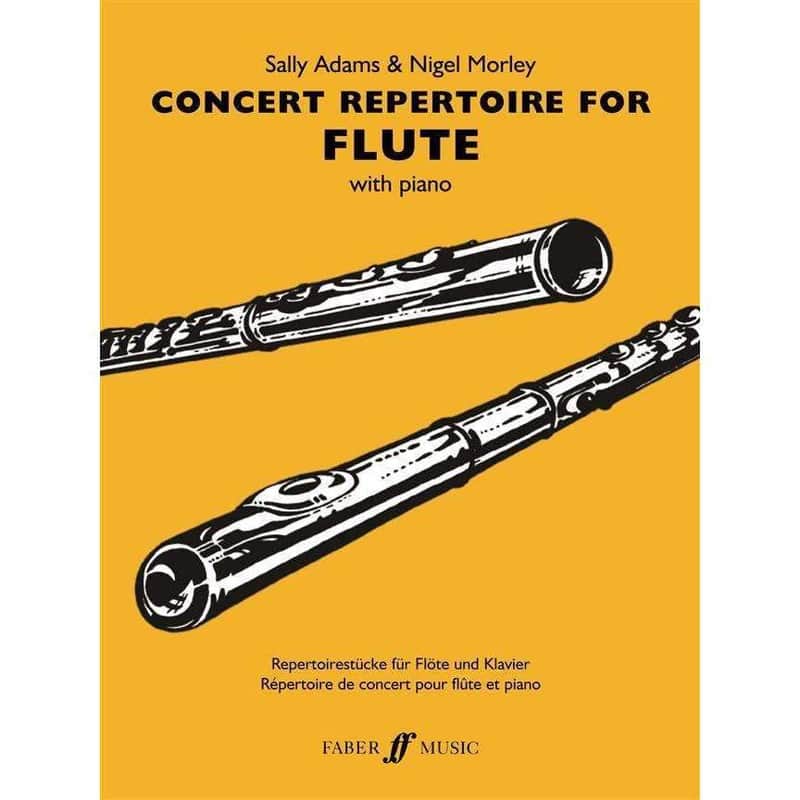 Faber Concert Repertoire for Flute (with Piano) Re