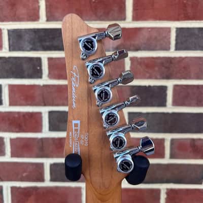 Ibanez TOD10MM Tim Henson Signature Model, Metallic Mauve, Tree of Death Inlay, Roasted Maple Neck, Fishman Fluence Pickups, Locking Tuners, Gig Bag image 8
