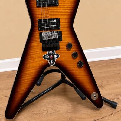 Dean Dimebag Darrell Far Beyond Driven Tribute ML Tobacco / Brazilia Burst w/ Hardshell Case image 4