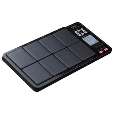 Roland OCTAPAD SPD-30 Black - Roland APC-33 - Pyle Heavy Duty Mic Stand - Drum Stick image 2