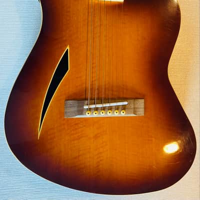 Charvel 325 SLX Surfcaster Acoustic/Electric 1992 - Tobacco Burst image 7
