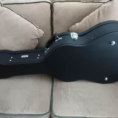 1980's Black  Kramer Danny Ferrington Acoustic / Electric guitar /Gator Case image 13