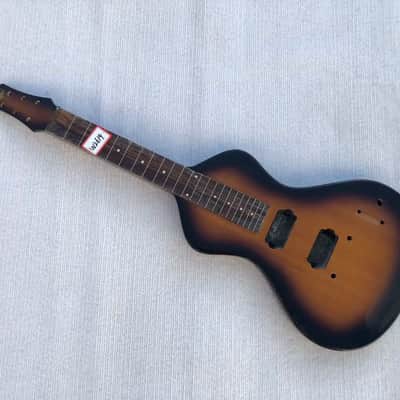 Hawaiian Slide Electric Guitar DIY Kit, Unfinished, 22 Frets image 2