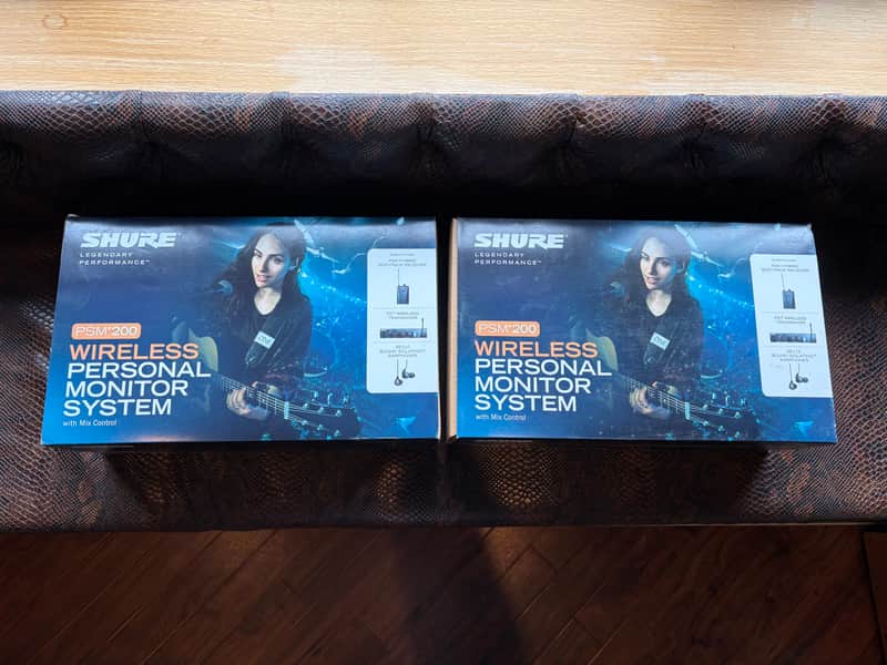 Shure PSM200 wireless monitor system image 1