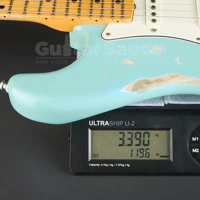 Fender Custom Shop Postmodern Stratocaster Maple Aged 2018 - Daphne Blue (COD 2054UG) image 18