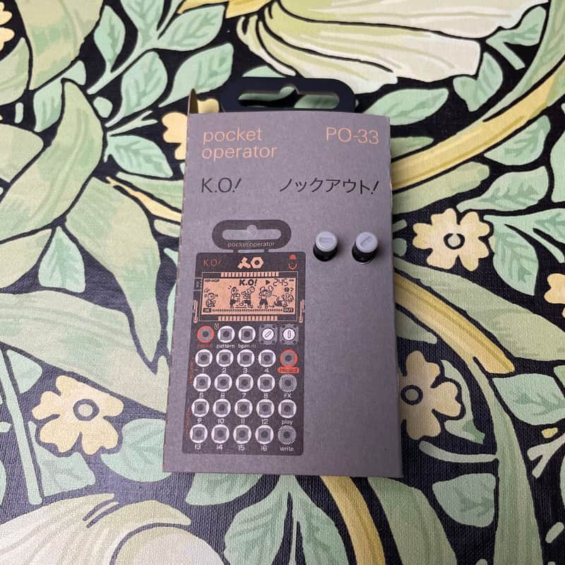 Teenage Engineering Pocket Operator PO-33 - K.O! image 1
