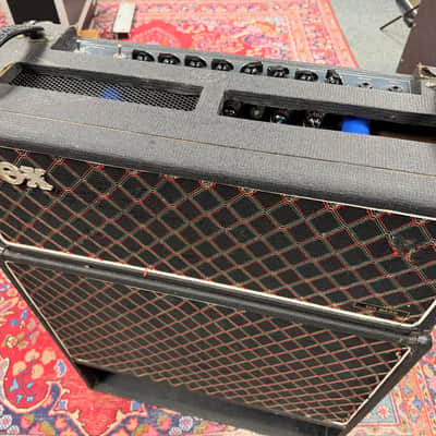 Vox V125 Bass 125-Watt 1x15" Piggyback Bass Amp 1981 - 1983 - Black image 8