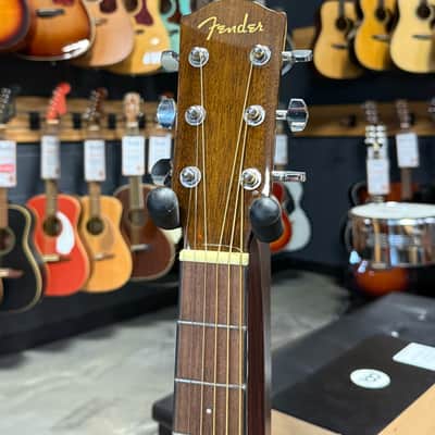 Fender "CD-60S" left-handed guitar, Natural finish - Open Box image 3