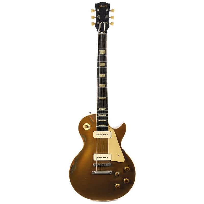 Gibson Les Paul with Tune-O-Matic Bridge Goldtop 1955 image 1