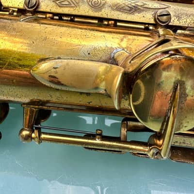 Selmer SBA altosax 1953/54 - Original gold laquer image 7