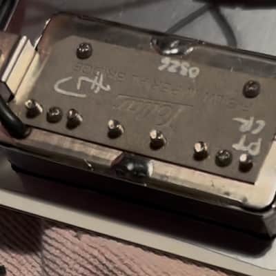 Lollar Imperial Humbucker, F-Spaces 2026 - Chrome with Pearl Top image 3