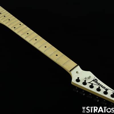 Ibanez PGMM31 NECK + TUNERS Paul Gilbert miKro White Reverse Headstock Maple image 2