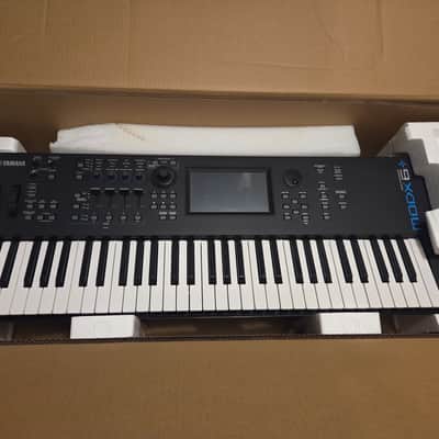 Yamaha MODX6+ 61-Key 16-Voice Synthesizer 2022 - Present - Black image 1