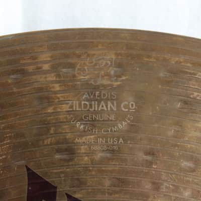 1996 Zildjian 20" Edge Solid Ride Cymbal image 7