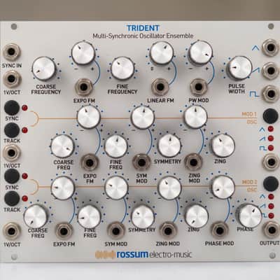 Rossum Trident Multi-Sync Oscillator Ensemble Eurorack Module #58939 image 2