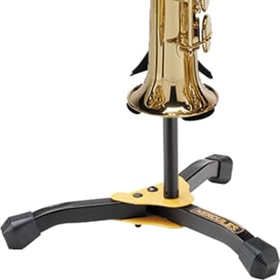 Hercules Soprano Saxophone (Sax) or Flugelhorn Stand with Bag - DS531BB image 2