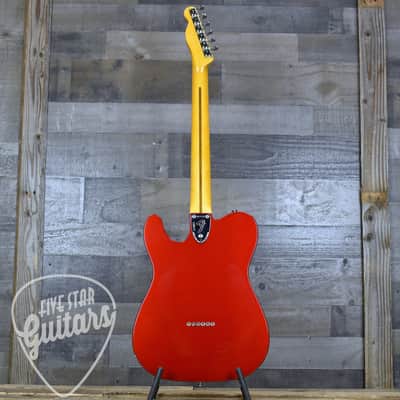 Mint Fender American Vintage II 1972 Telecaster Thinline - Candy Apple Red with Hardshell Case image 6