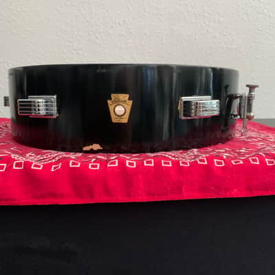 Ludwig No. 905 Jazz Combo 3x13" 6-Lug Piccolo Snare Drum with Keystone Badge 1960 - 1968 - Black image 15