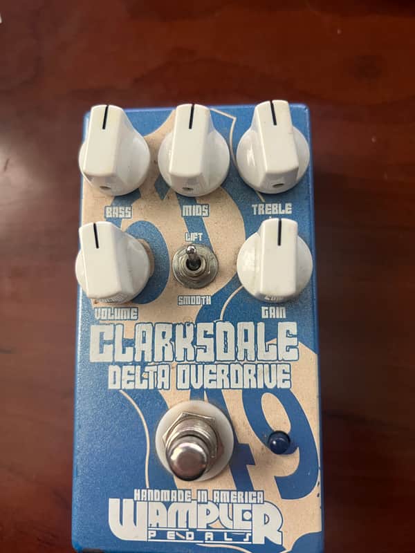 Wampler Clarksdale Delta Overdrive 2010s - Blue/Cream image 1