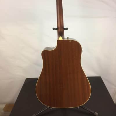 Fender Redondo Player Dreadnought Acoustic-Electric Guitar, Solid Spruce Top, Sunburst image 7