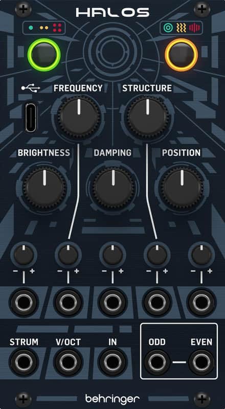 Behringer Halos Physical Modeling Synthesizer Eurorack Module image 1