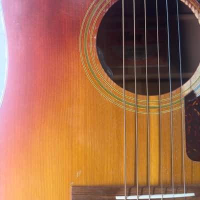 Gibson J-45 Deluxe 1972 Cherry Sunburst image 14