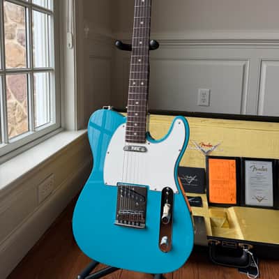 2025 Fender Custom Shop Telecaster Custom Deluxe W25 NOS - Taos Turquoise image 3
