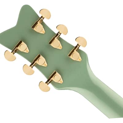 Used Gretsch G5021E Rancher Penguin Parlor Acoustic/Electric - Mint Metallic image 5
