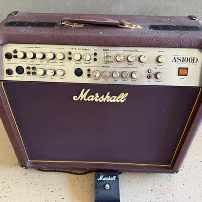 Marshall Acoustic Soloist AS100D 2-Channel 100-Watt 2x8" Acoustic Guitar Combo 2000 - Present - Brown image 1