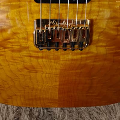 Marchione Solidbody Electric Guitar 2006 – Quilted Maple Top, Gold Hardware, Custom Pickups – Boutique USA image 4