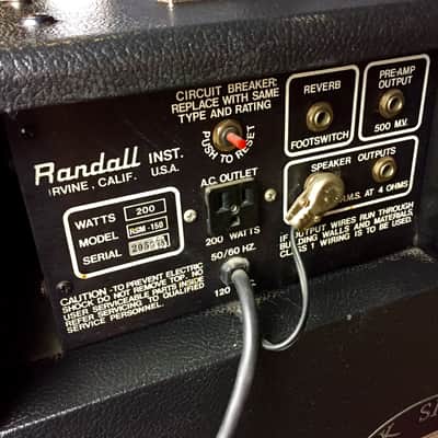 Randall Switchmaster 150 80's image 7