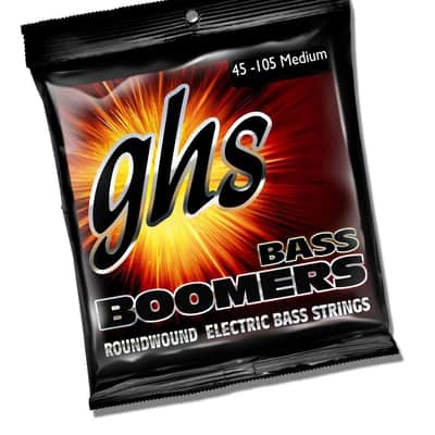 GHS M3045 Boomers Long Scale Bass Strings - Medium (45-105)
