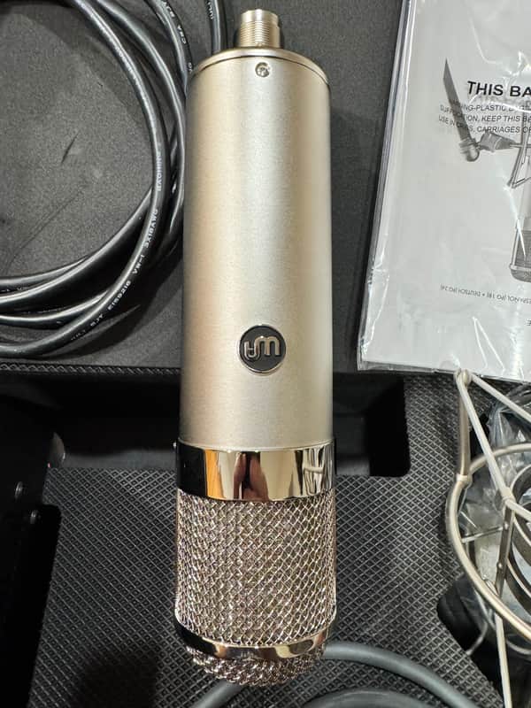 Warm Audio WA-47 Large Diaphragm Multipattern Tube Condenser Microphone 2018 - Present - Nickel image 1