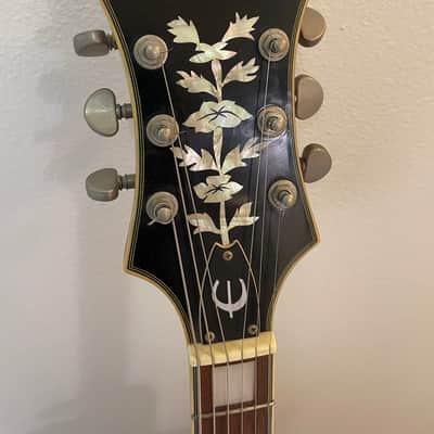 Epiphone Emperor Swingster Orange with Bigbsy image 2
