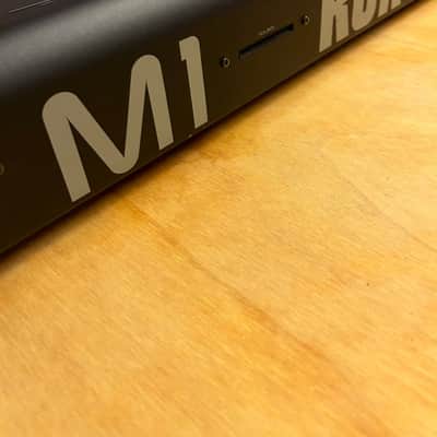 Korg M1 61-Key Synth Music Workstation 1990s - Black image 4