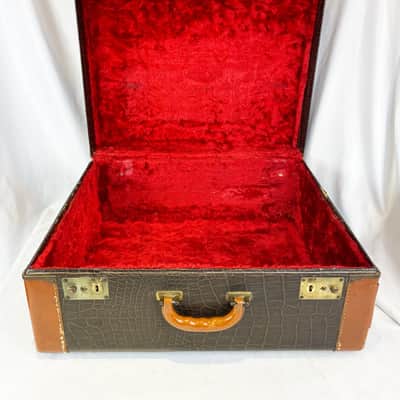 Brown Titano Accordion Case 20.5" x 16.5" x 9.5" (52cm x 41.5cm x 24cm) image 2