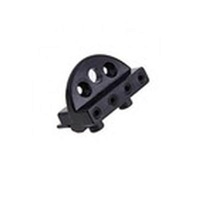 Headless Bass Guitar Bridge Tailpiece System, Black image 6