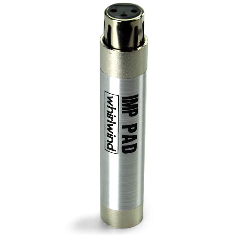 Whirlwind IMPAD40 XLR Inline Barrel Transformer with 40DB Pad image 1