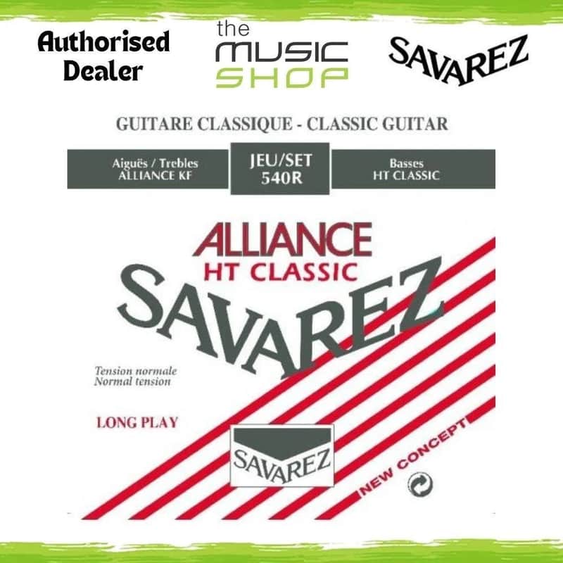 Savarez Alliance HT Classic Normal Tension Classical Guitar Strings - 540R image 1