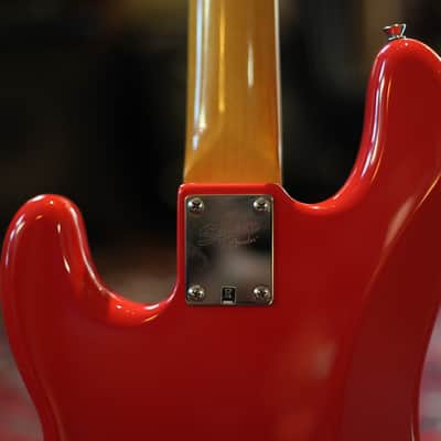Squier Classic Vibe Precision Bass Fiesta Red image 11