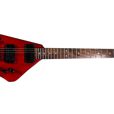 Bootlegger Guitar  Spade Gibson Scale 24.75 Headless Guitar With Case 2022 image 3