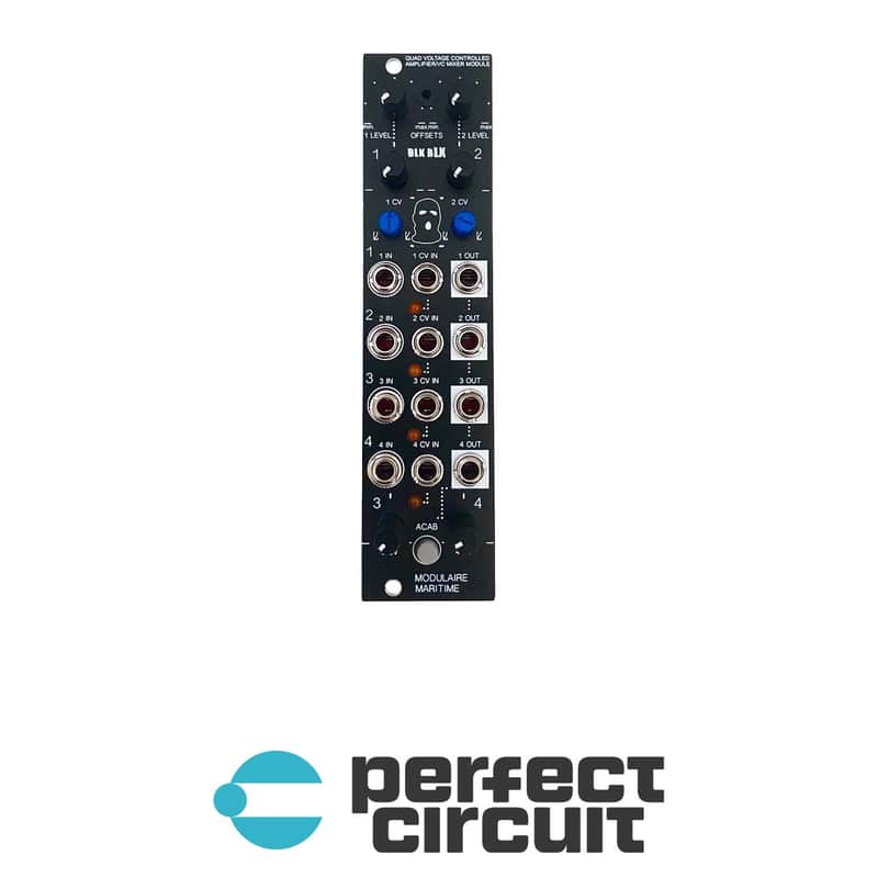 Modulaire Maritime BLK BLX Quad VCA + Mixer image 1