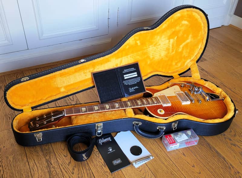 Gibson Custom Shop 1958 Les Paul Chambered VOS Hand Selected Washed Cherry - 2019 image 1